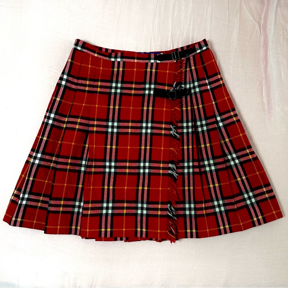Burberry Skirt Nova Plaid Pleated